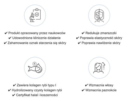 PURE - Termin ważności: 10.10.2026 r. - hydrolizowany kolagen rybi z naturalną witaminą C - czekoladowy (30 porcji / 30 saszetek)